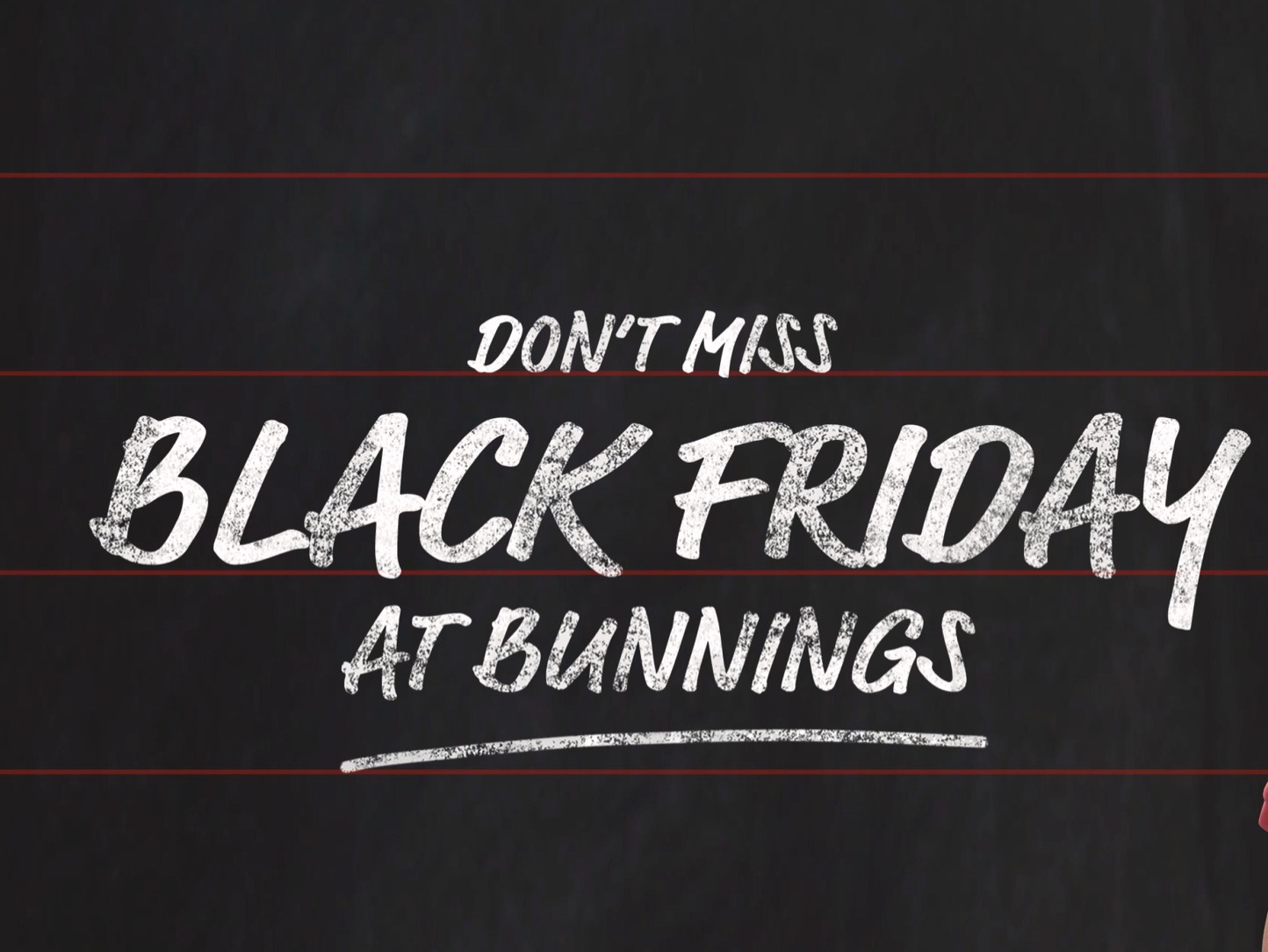 Huge Black Friday sales at Bunnings