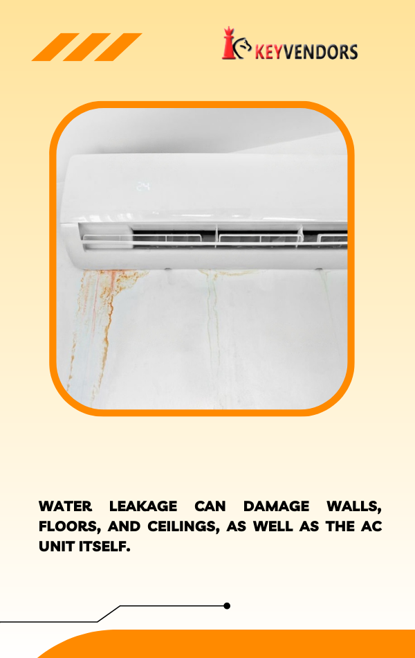 Split AC Water Leaking Issue