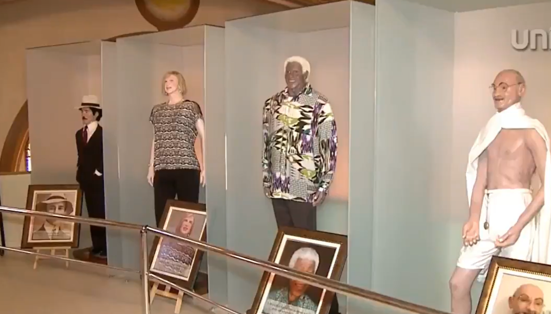 O meme do museu de cera de Rolândia