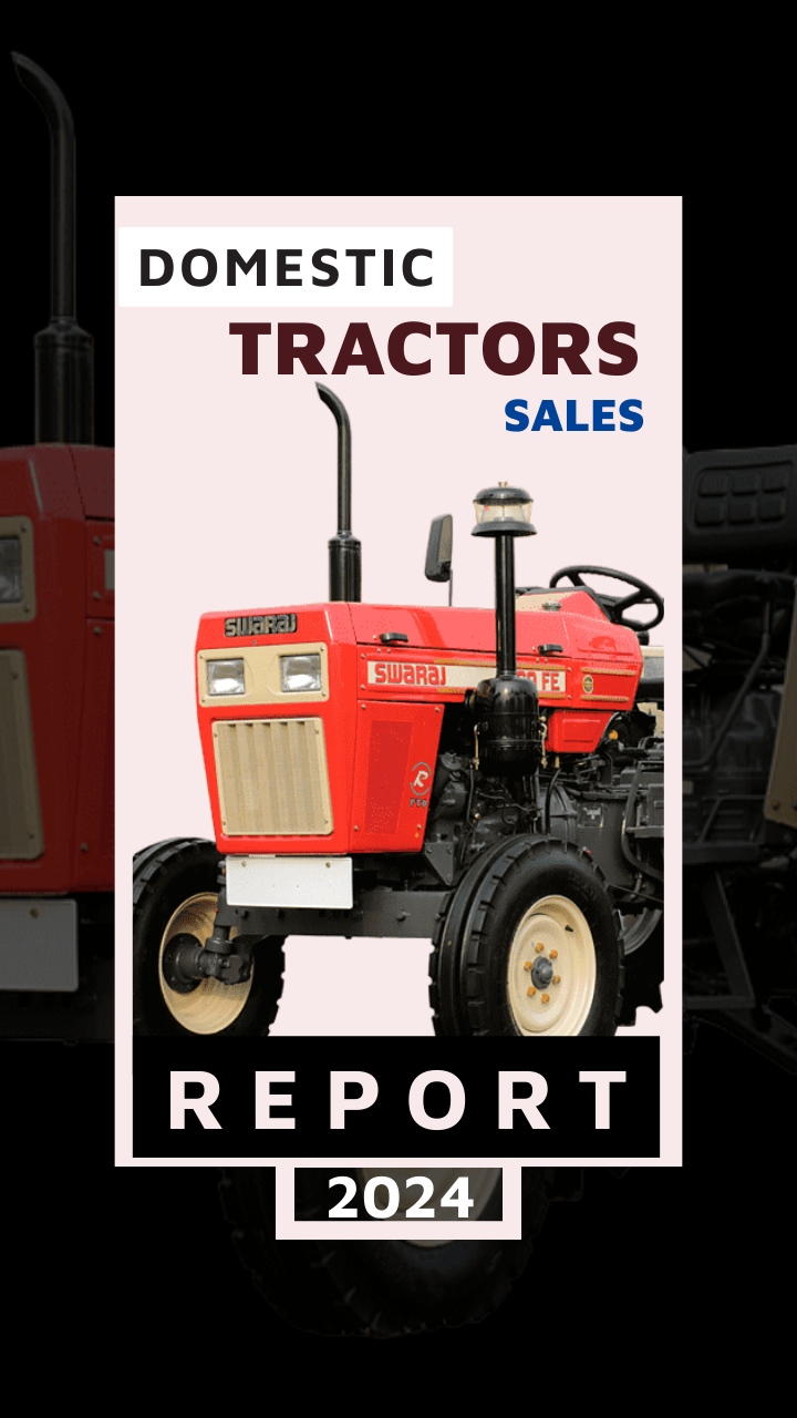 Domestic Tractor Sales Report January 2024